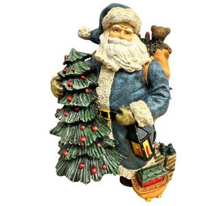 Susan Winget Santas‎ Blue Coat Second Edition 1998 Number 5 Figurine Collectible